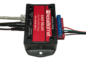 NotaBotYet Easy Relay - Dual 5A SPDT Relay  for Axia, Wheatnet, and Generic GPIO - 305broadcast