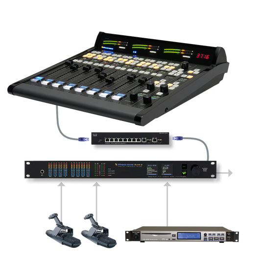Wheatstone L-Series and L-Series-EQ  -  On Air console - 305broadcast