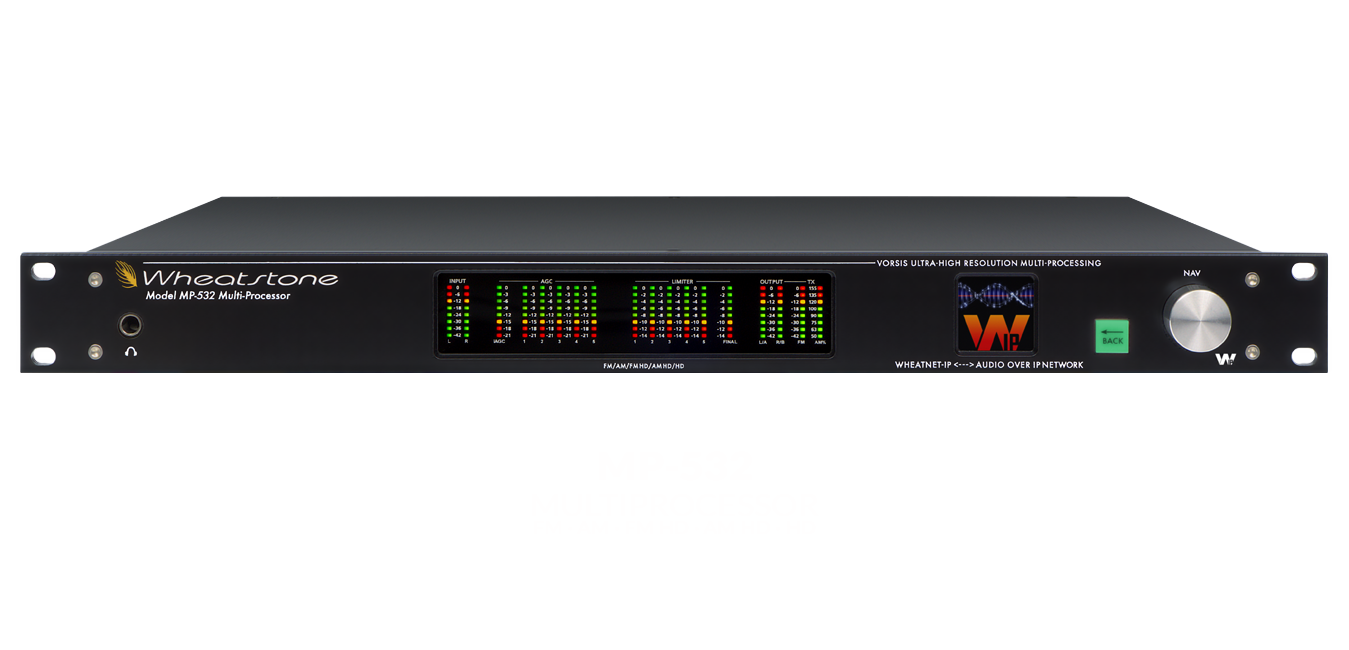 Wheatstone MP-532 - FM/AM/HD/Stream Multi Processor - 305broadcast