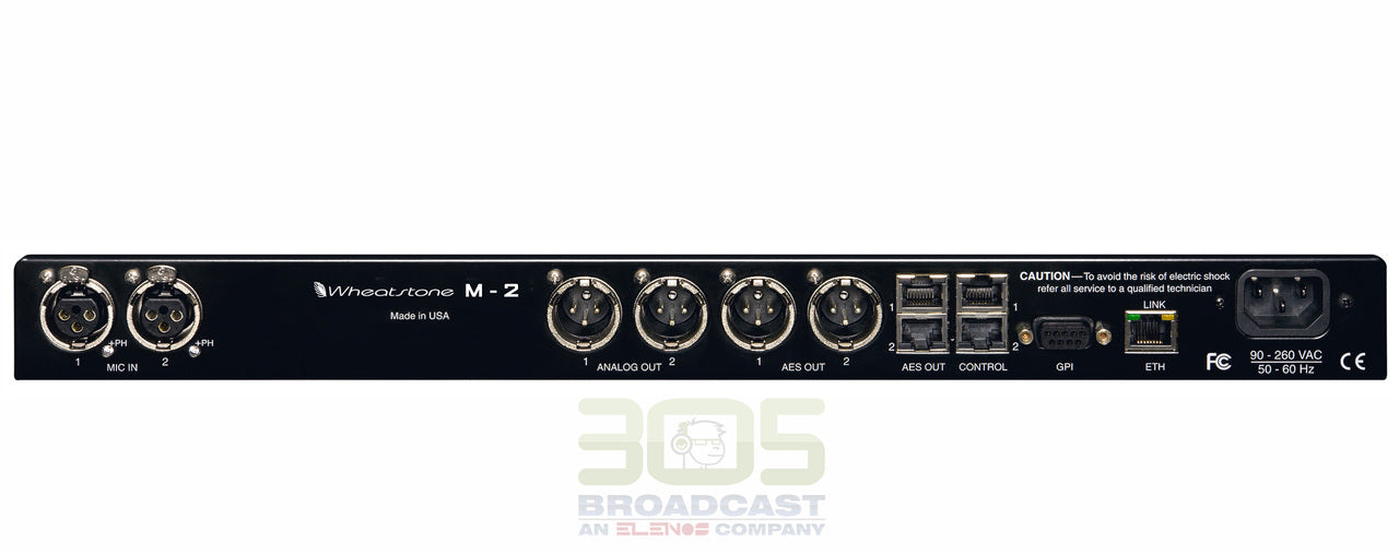 Wheatstone M-2 Voice Processor - 305broadcast