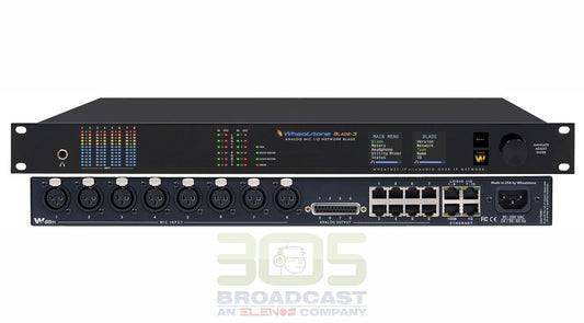 Wheatstone ip88-3m Blade Microphone IP Audio Console - 305broadcast
