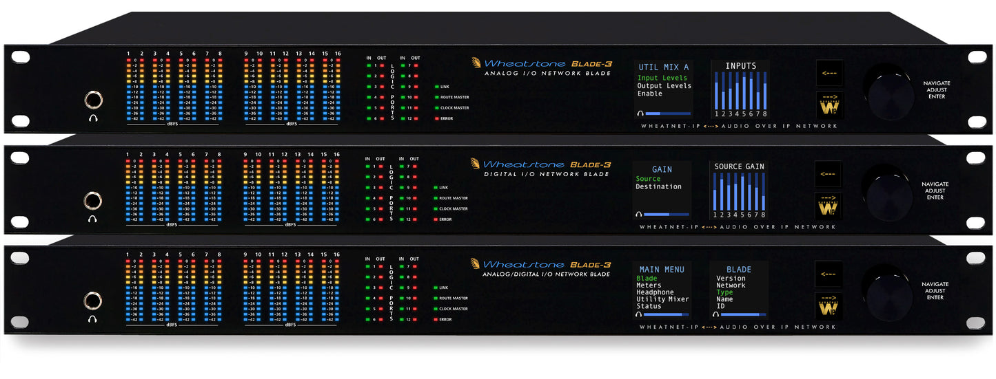 Wheatstone L-Series and L-Series-EQ  -  On Air console - 305broadcast