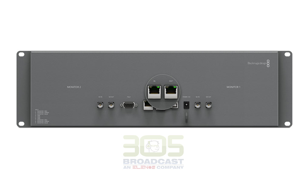 Blackmagic Design SmartView Duo Rackmountable Dual 8" LCD Monitors - 305broadcast