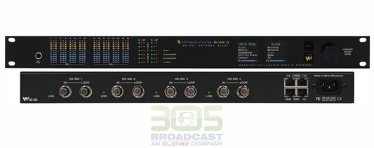 Wheatstone ip88-SDI-3 HS-SDI Blade Network IP Audio Console - 305broadcast