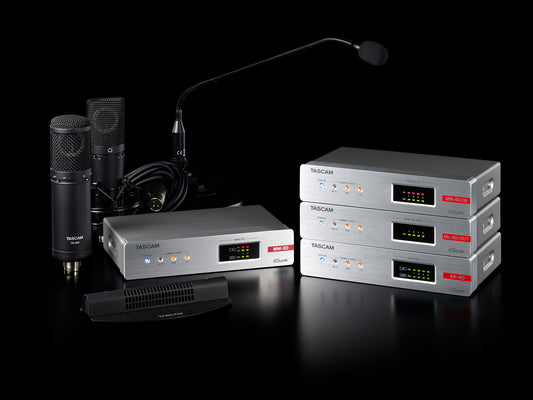 Tascam ML-4D/OUT-X - 4 Channel Line Output Dante Converter with built-in DSP Mixer - 305broadcast