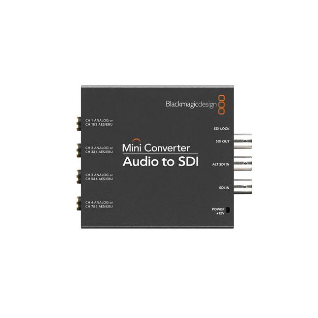 Blackmagic Design Audio to SDI Mini Converter - 305broadcast