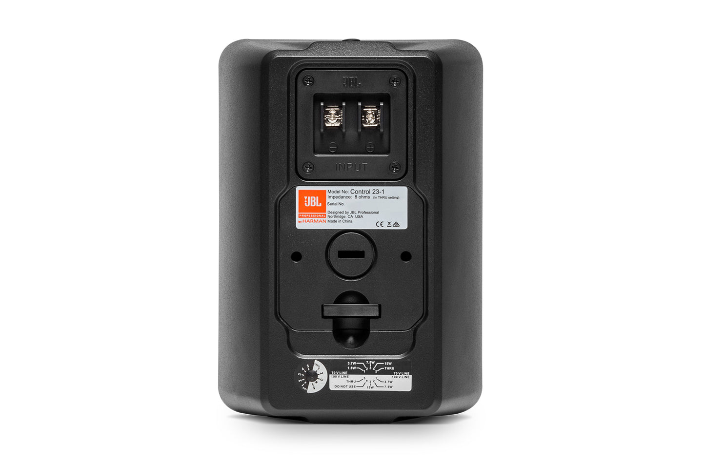 JBL Control 23 Black - Pair of Ultra Compact Indoor / Outdoor Speaker System - 305broadcast
