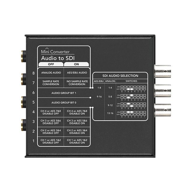 Blackmagic Design Audio to SDI Mini Converter - 305broadcast