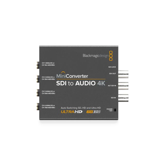 Blackmagic Design Mini Converter SDI to Audio 4K - 305broadcast