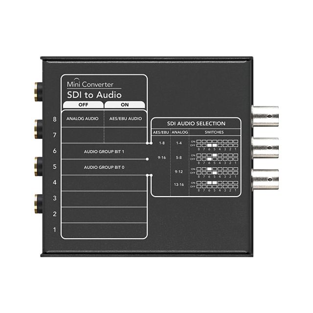 Blackmagic Design SDI to Audio Mini Converter - 305broadcast