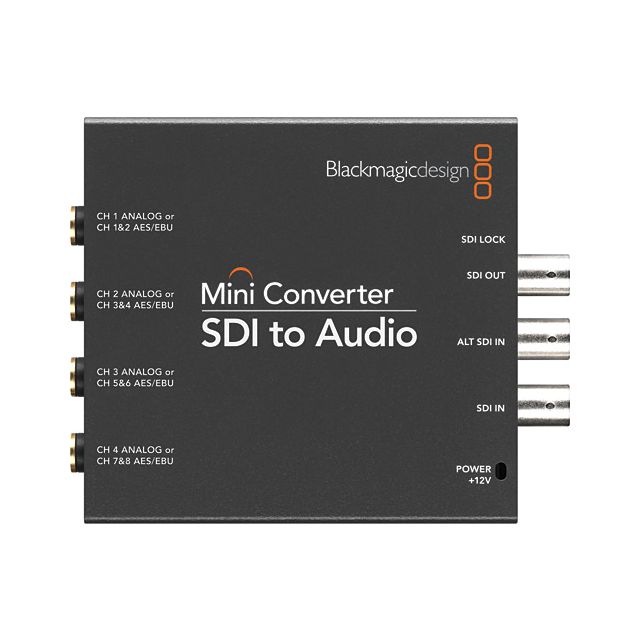 Blackmagic Design SDI to Audio Mini Converter - 305broadcast