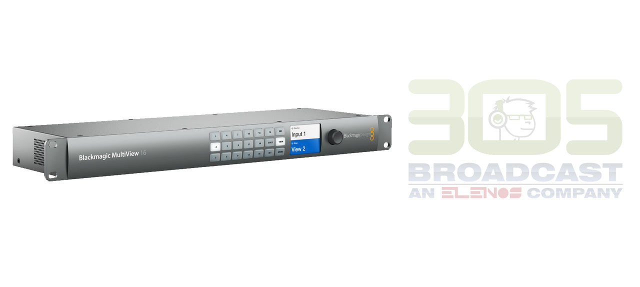 Blackmagic Design MultiView 16 - 305broadcast