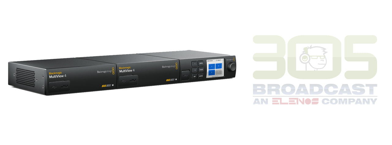 Blackmagic Design MultiView 4 - 305broadcast