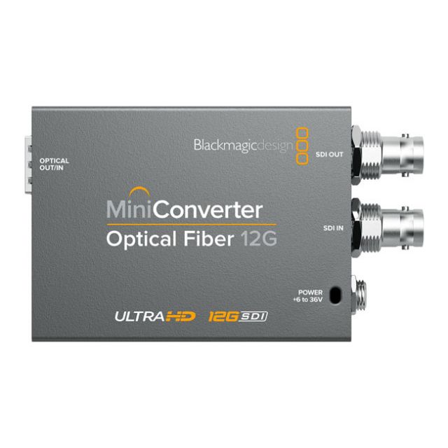 Blackmagic Design Mini Converter Optical Fiber 12G-SDI - 305broadcast